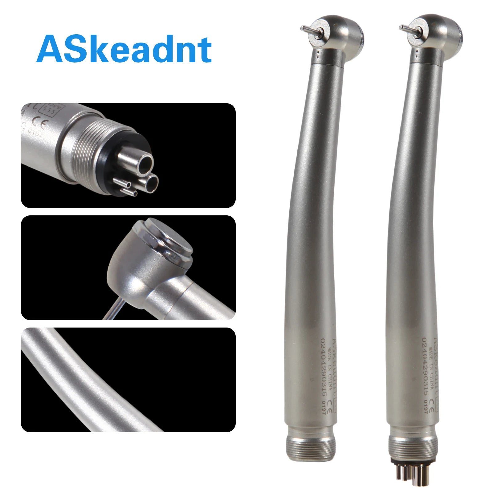 Promotion price! Dental NSK Pana-Max Style High-Speed Handpiece Single Water Spray Air Turbine 2/4 Holes Push Button Askeadent