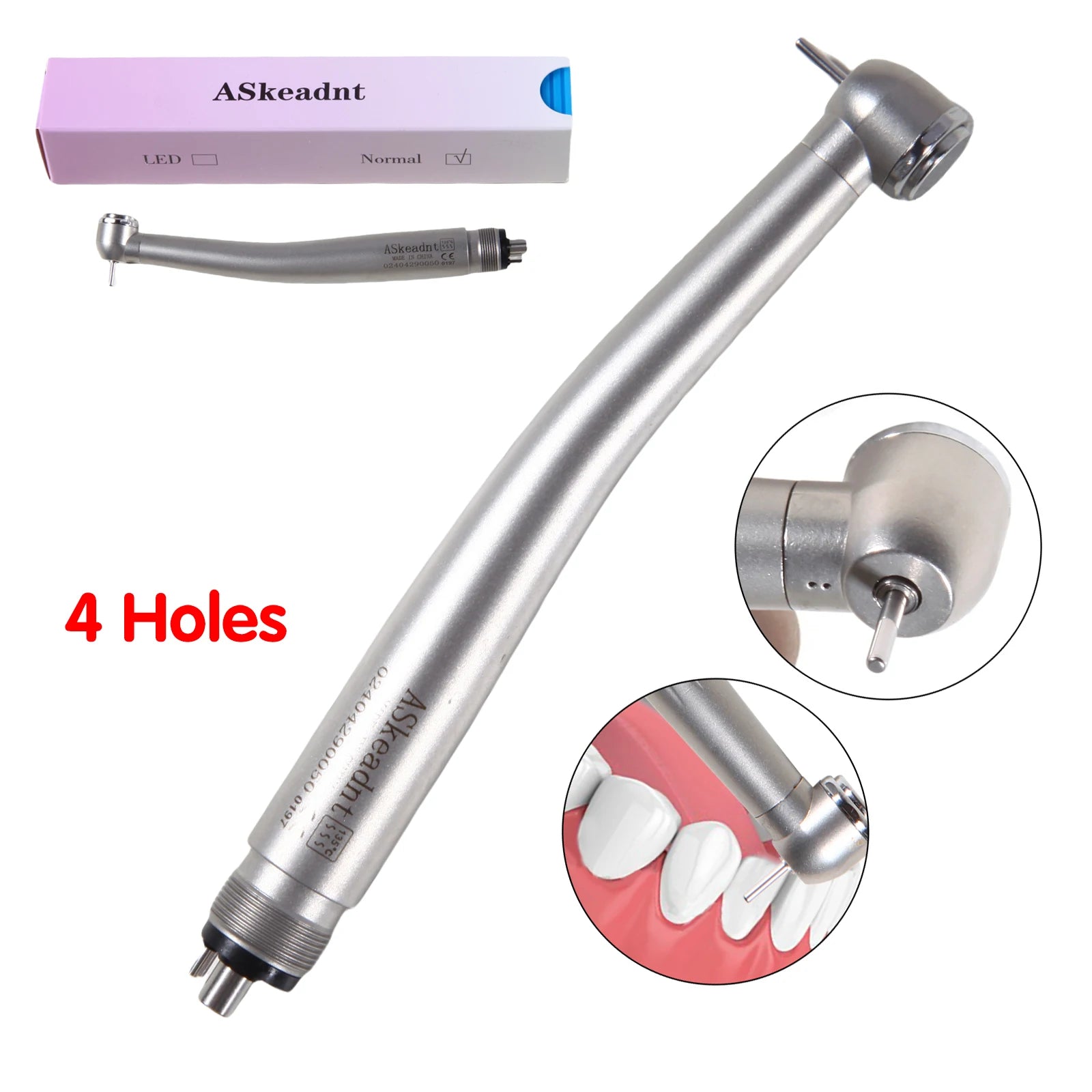 Promotion price! Dental NSK Pana-Max Style High-Speed Handpiece Single Water Spray Air Turbine 2/4 Holes Push Button Askeadent