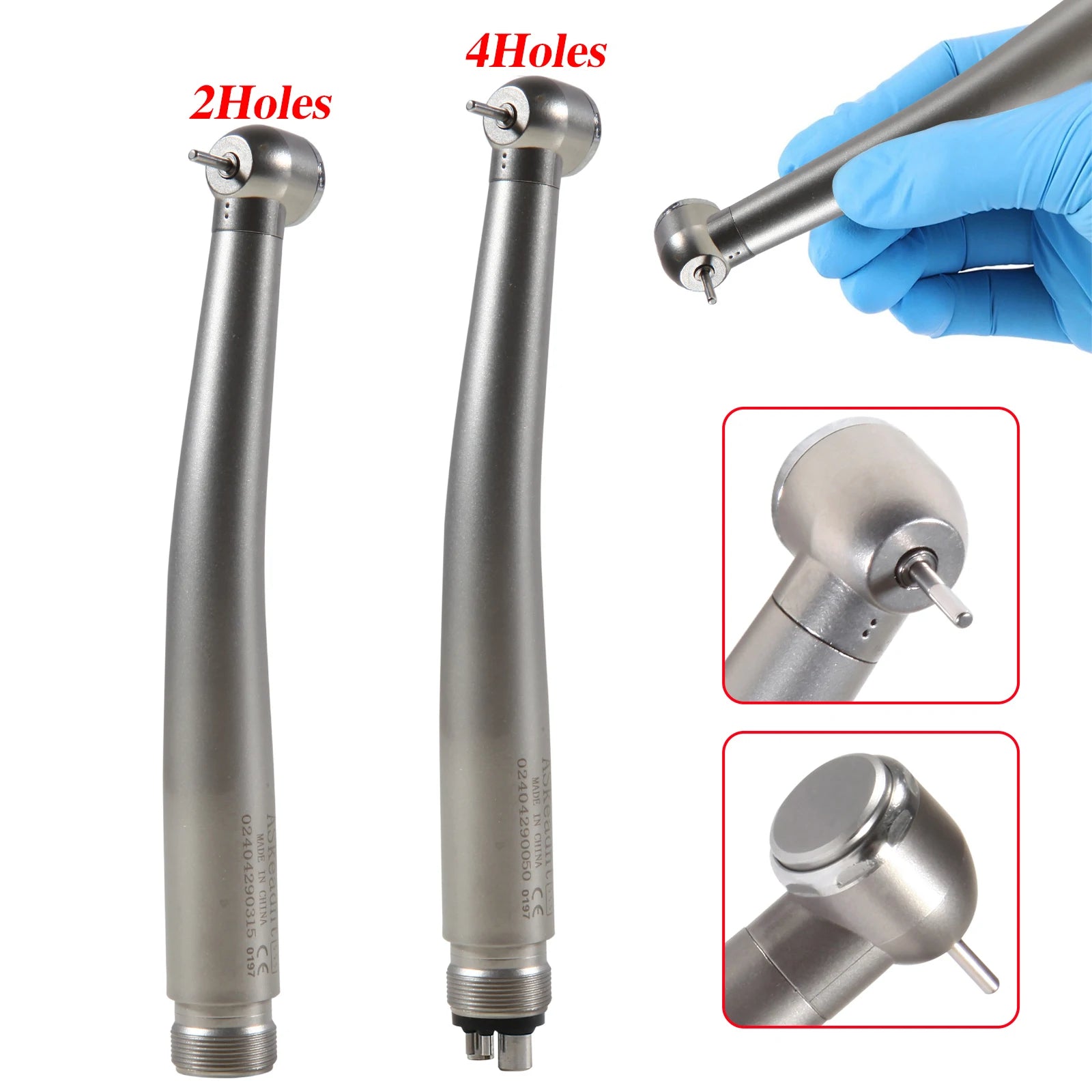 Promotion price! Dental NSK Pana-Max Style High-Speed Handpiece Single Water Spray Air Turbine 2/4 Holes Push Button Askeadent