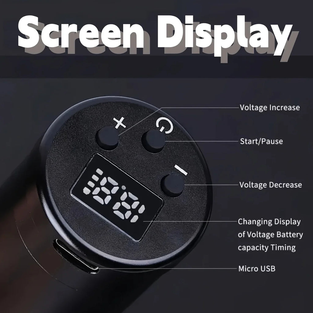 Wireless Tattoo Machine 1500mah Battery 6 Hours Battery Life Tattoo Pen Tattoo Machine Permanent Makeup Machines Tattoo Supplies